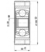 OPEN PARTS - CVJ542220 - 